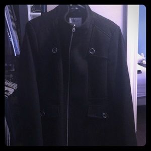 Nautica zippered pea coat